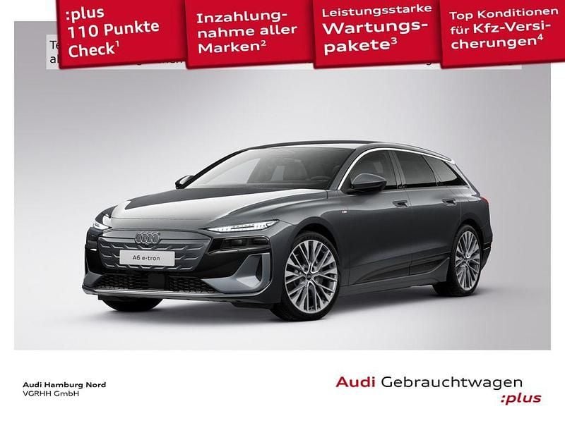 Daytonagrau perleffekt Gebraucht 2025 Audi A6 e-tron Performance Kombi | 71.290 € (Superpreis) - Bild 1/3