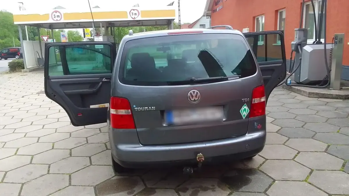 Gebraucht VW Touran 105 PS (77 kW) 2005 Grau Van / Kleinbus