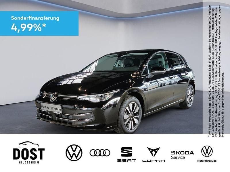 Grenadillschwarz metallic Gebraucht 2025 VW Golf VIII Goal Limousine | 32.930 € (Superpreis) - Bild 1/4