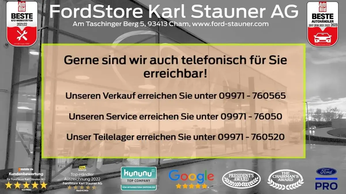 Nouvelle Ford Transit Custom Trend 232 ch (170 kW) 2026 Blanc Break