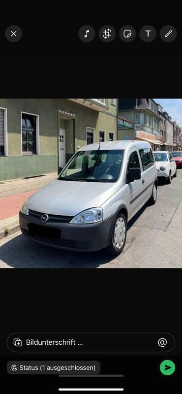 Silber Gebraucht 2005 Opel Combo Van / Kleinbus | 950 € (Guter Preis) - Bild 1/4