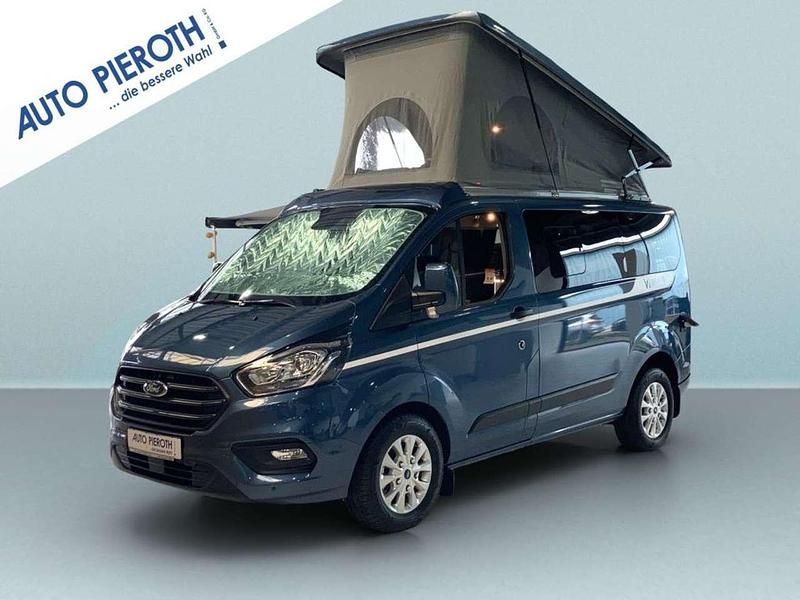 Blue metallic Gebraucht 2024 Ford Transit Custom Trend Van / Kleinbus | 66.350 € - Bild 1/4