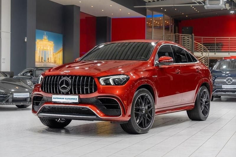 Rot Gebraucht 2022 Mercedes GLE63 AMG AMG SUV | 82.980 € - Bild 1/4
