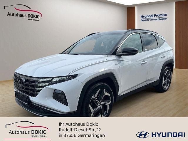 Polar white Gebraucht 2021 Hyundai Tucson Prime SUV | 25.990 € (Fairer Preis) - Bild 1/4