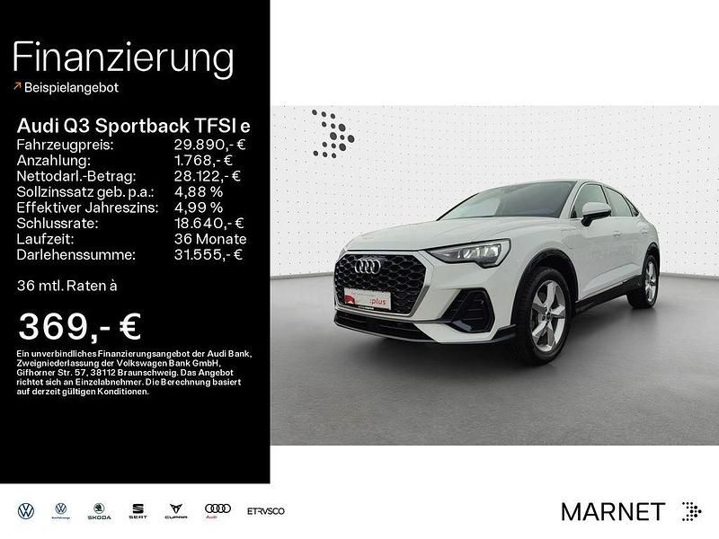 Weiß Gebraucht 2022 Audi Q3 Sportback Sport SUV | 29.890 € (Superpreis) - Bild 1/4