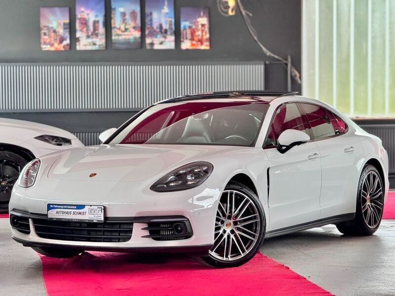 Weiß Gebraucht 2017 Porsche Panamera 4S Limousine | 69.800 € (Teuer) - Bild 1/4