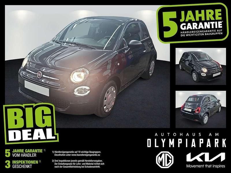 Gebraucht Fiat 500C 69 PS (50 kW) 2024 Schwarz Cabrio