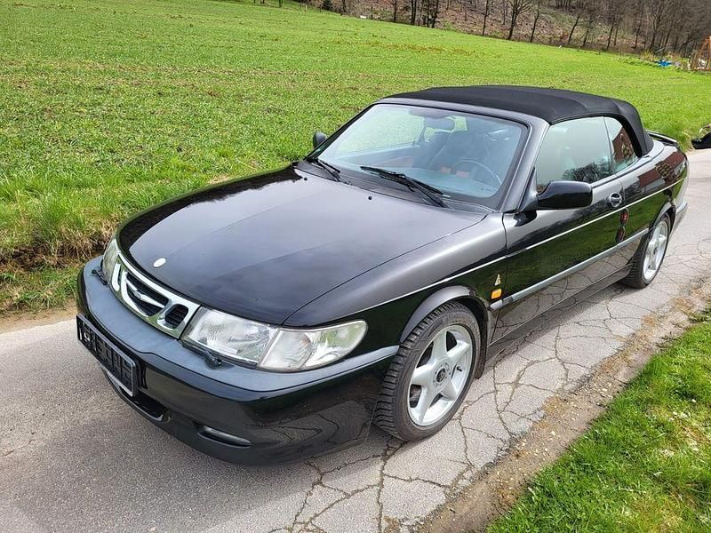 Gebraucht Saab 9-3 Cabriolet 230 PS (169 kW) 1999 Schwarz Cabrio