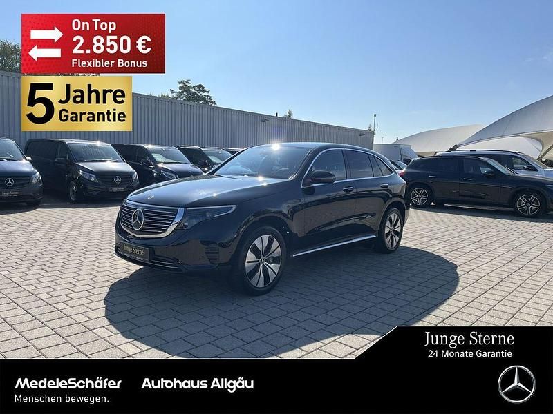 Schwarz Gebraucht 2022 Mercedes EQC400 SUV | 40.540 € (Fairer Preis) - Bild 1/4