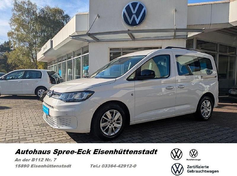 Candyweiß Gebraucht 2021 VW Caddy Life Van / Kleinbus | 24.849 € (Etwas zu teuer) - Bild 1/4