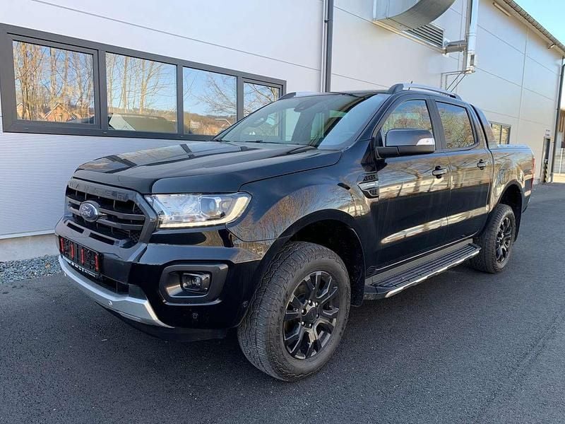 Gebraucht Ford Ranger Wildtrack 212 PS (155 kW) 2022 Obsidianschwarz metallic Pickup