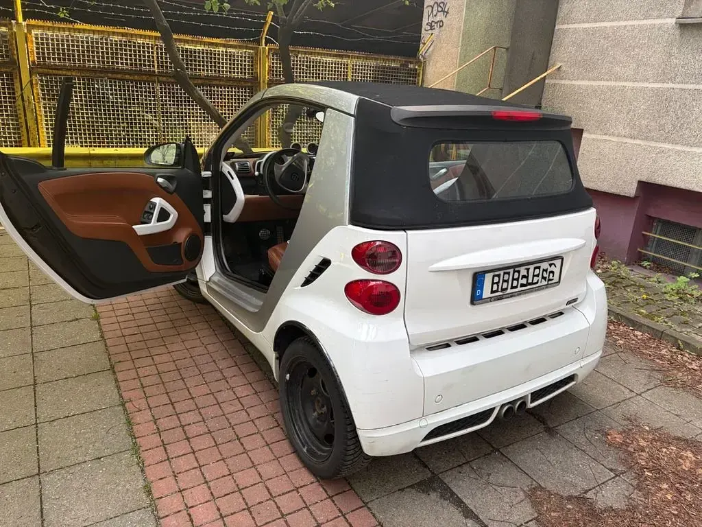 Gebraucht Smart ForTwo Cabrio Brabus 98 PS (72 kW) 2008 Weiß Cabrio