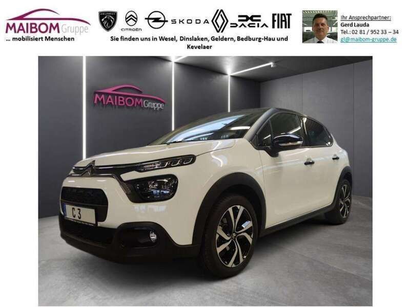 Polar weiß Gebraucht 2023 Citroën C3 PureTech Kleinwagen | 20.990 € (Teuer) - Bild 1/4