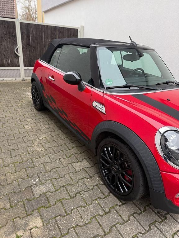 Gebraucht Mini John Cooper Works Cabriolet 211 PS (155 kW) 2011 Rot Cabrio