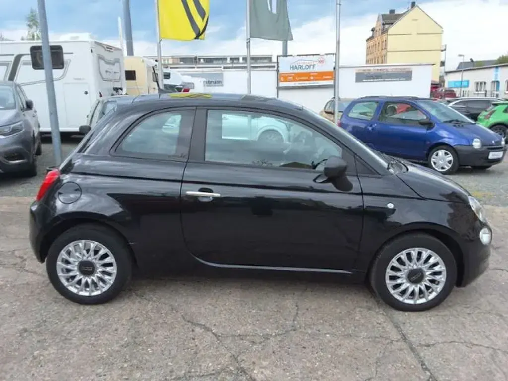Gebraucht Fiat 500 Basis 69 PS (50 kW) 2023 Schwarz Kleinwagen