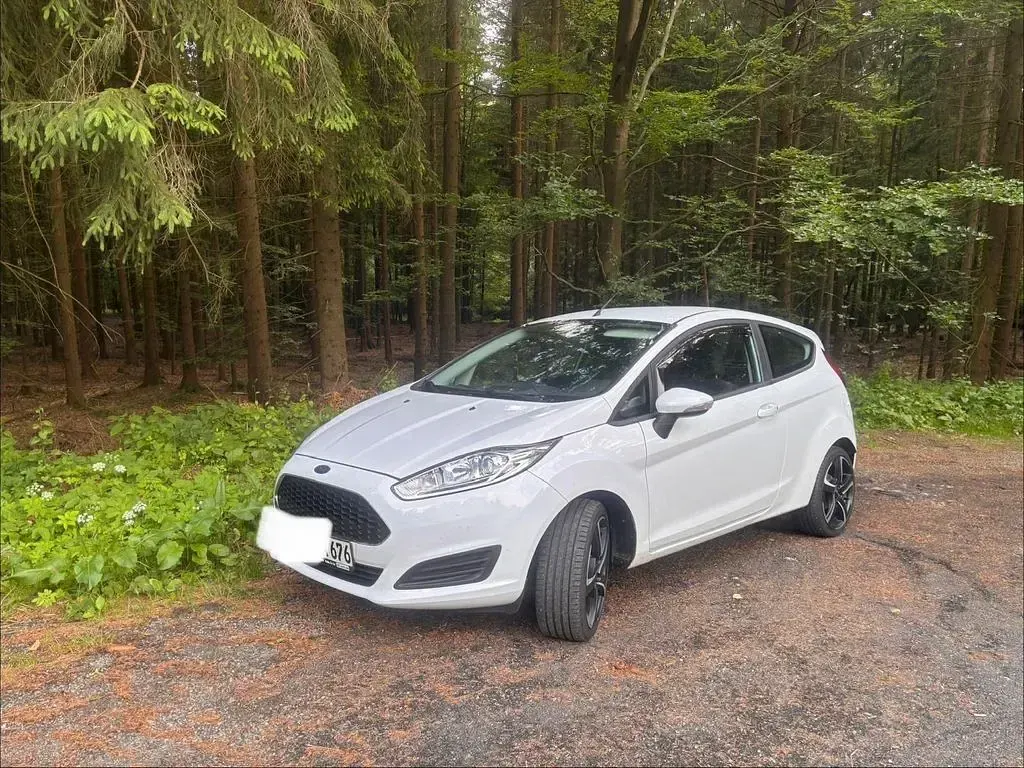 Gebraucht Ford Fiesta Trend 60 PS (44 kW) 2017 Weiß Kleinwagen