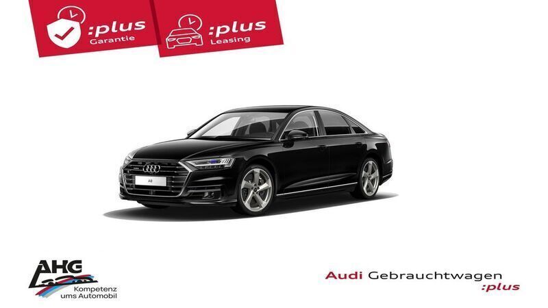 Mythosschwarz metallic Gebraucht 2020 Audi A8 Ambiente Limousine | 64.900 € (Superpreis) - Bild 1/4