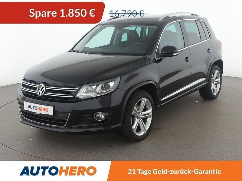 Schwarz Gebraucht 2015 VW Tiguan Sportline SUV | 14.600 € (Fairer Preis) - Bild 1/3
