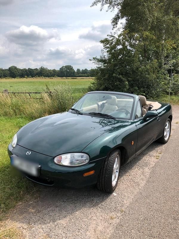 Gebraucht Mazda MX5 110 PS (80 kW) 2000 Grün Cabrio