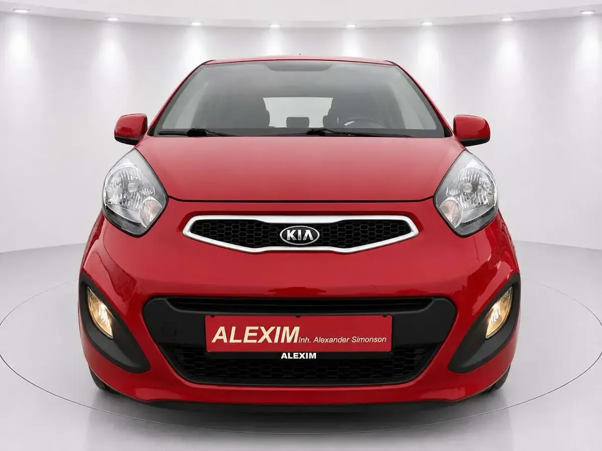 Gebraucht Kia Picanto 69 PS (50 kW) 2015 Rot Kleinwagen