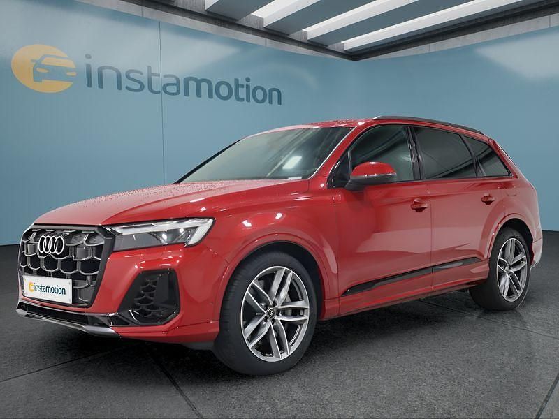 Rot Gebraucht 2024 Audi Q7 SUV | 66.299 € (Fairer Preis) - Bild 1/4