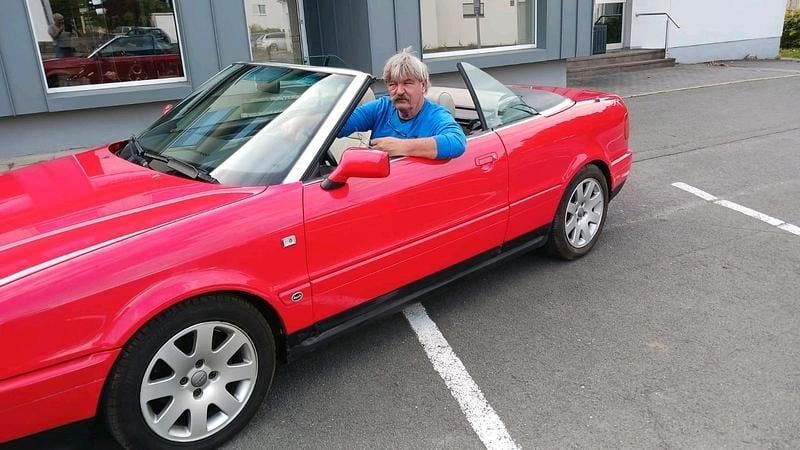 Rot Gebraucht 1996 Audi 80 Cabrio | 6.500 € (Guter Preis) - Bild 1/4
