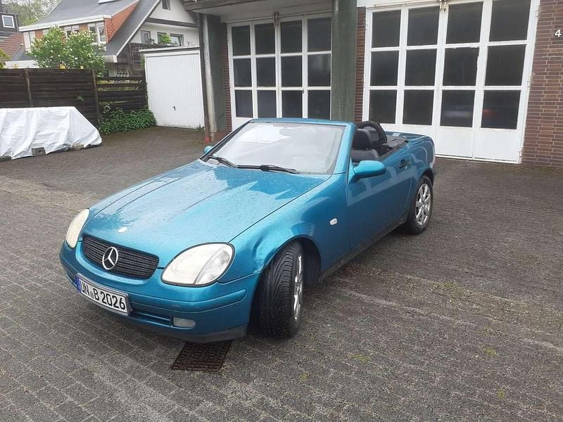 Gebraucht Mercedes SLK200 136 PS (100 kW) 1998 Grün Cabrio