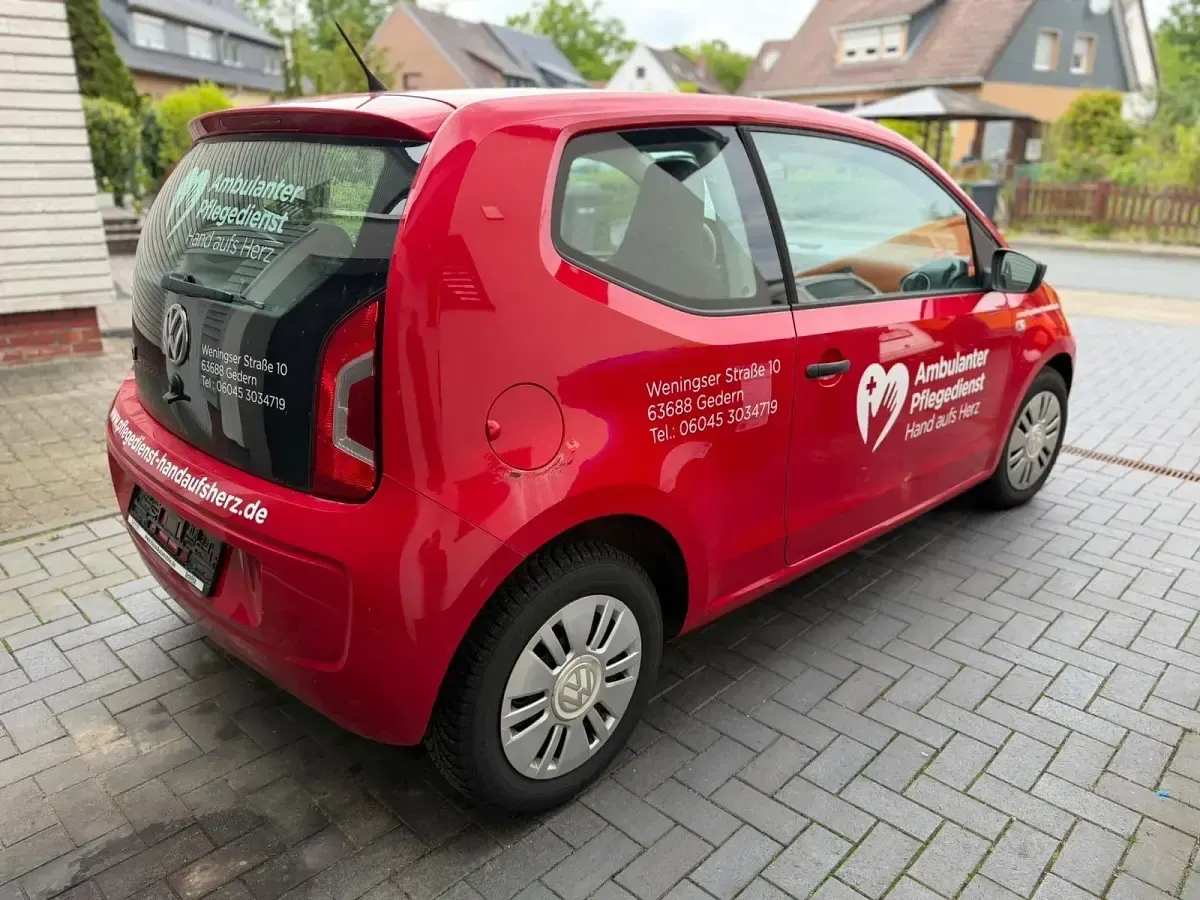 Usado VW up! 60 HP (44 kW) 2011 Vermelho Citadino