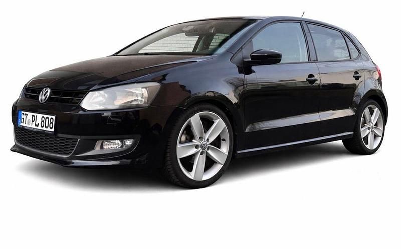 Gebraucht VW Polo Highline 90 PS (66 kW) 2012 Schwarz Kleinwagen