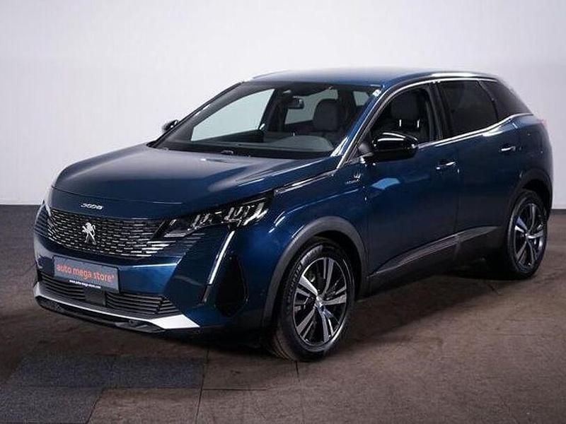 Blue metallic Gebraucht 2023 Peugeot 3008 Allure SUV | 20.449 € (Superpreis) - Bild 1/4