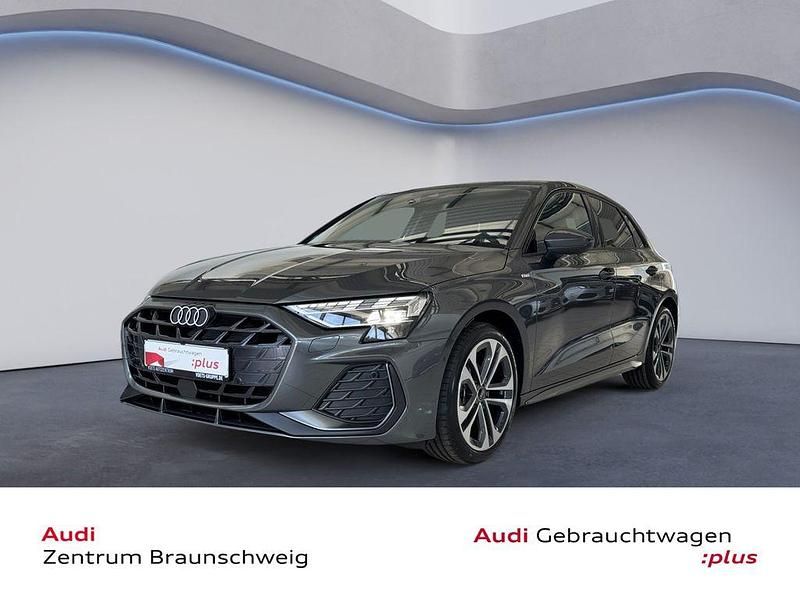 Daytonagrau perleffekt Gebraucht 2025 Audi A3 Sportback S-Line Limousine | 33.750 € (Superpreis) - Bild 1/4