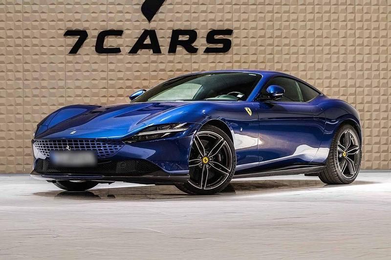 Blau Gebraucht 2021 Ferrari Roma Coupé | 196.000 € (Superpreis) - Bild 1/4