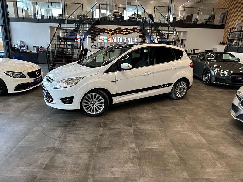 Weiß Gebraucht 2012 Ford C-MAX Titanium Van / Kleinbus | 5.990 € (Fairer Preis) - Bild 1/4