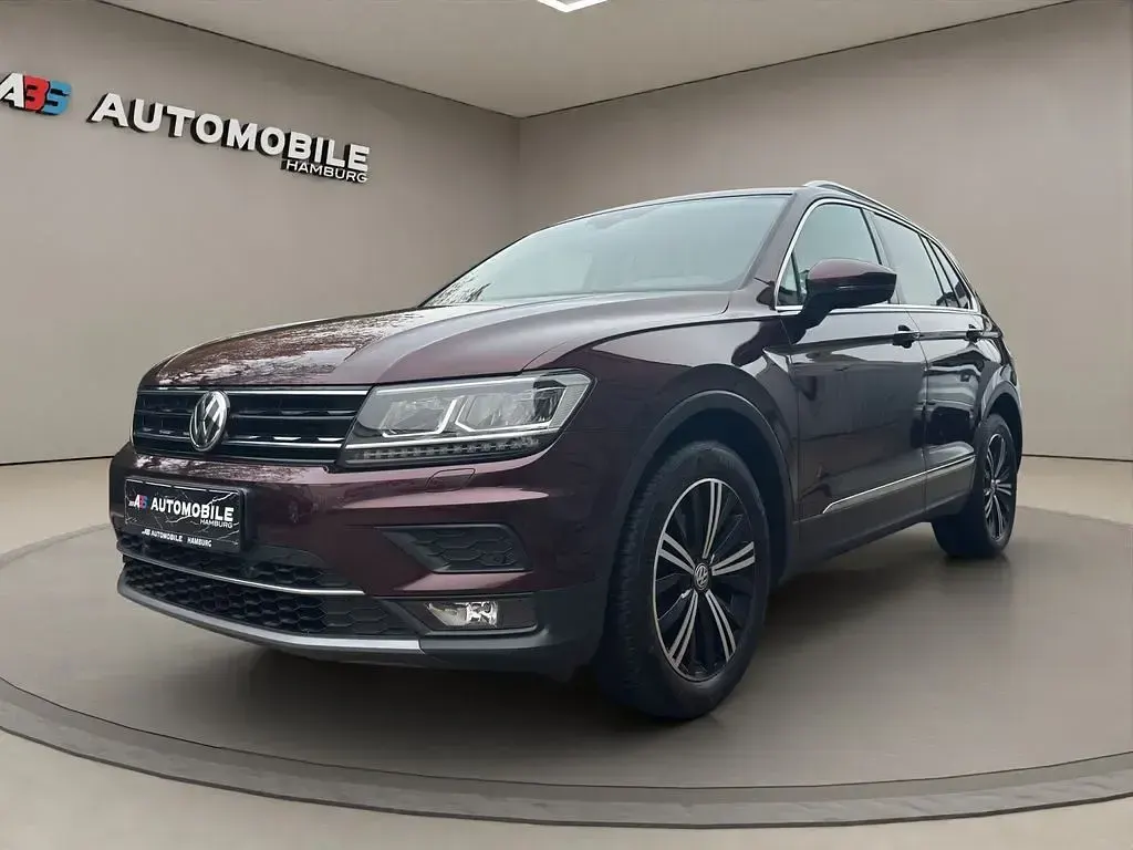 Gebraucht VW Tiguan Highline 150 PS (110 kW) 2018 Rot SUV