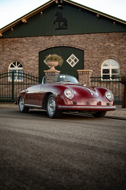 Gebraucht Porsche 356 60 PS (44 kW) 1956 Rot Cabrio