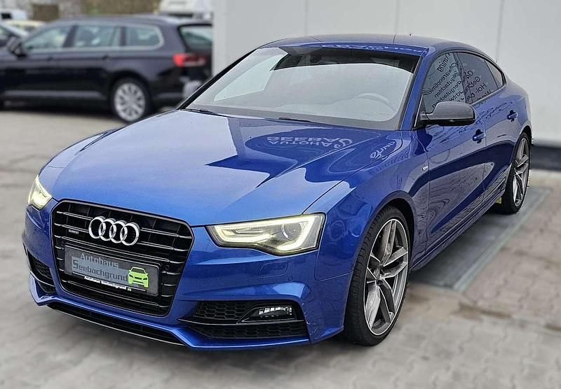 Gebraucht Audi A5 S-Line 218 PS (160 kW) 2016 Sepangblau perleffekt Coupé