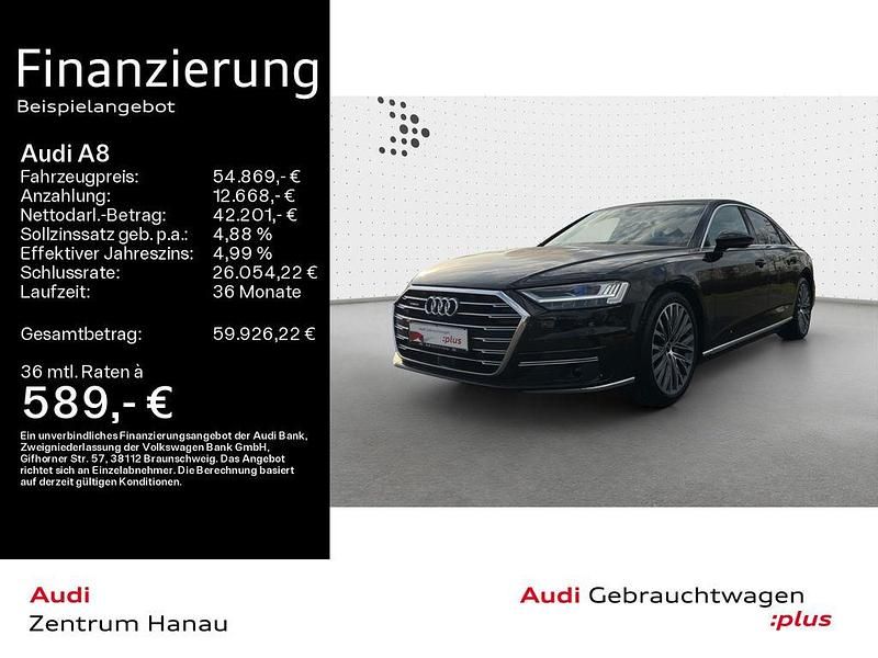 Gebraucht Audi A8 Ambiente 286 PS (210 kW) 2021 Mythosschwarz metallic Limousine