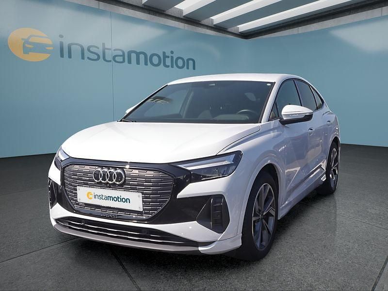 Weiß Gebraucht 2022 Audi Q4 Sportback e-tron SUV | 27.699 € (Teuer) - Bild 1/4