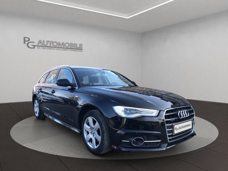 Schwarz Gebraucht 2018 Audi A6 S-Line Kombi | 16.990 € (Superpreis) - Bild 1/4