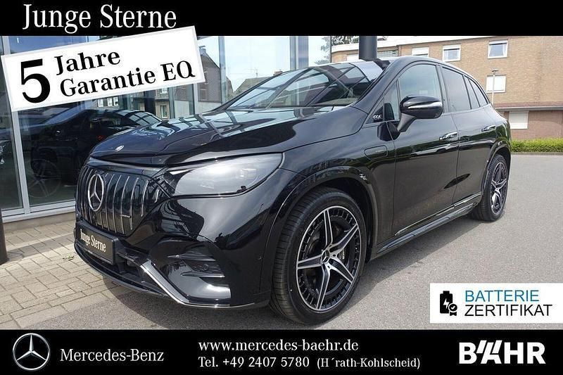 Lack obsidianschwarz Gebraucht 2023 Mercedes EQE AMG 43 AMG SUV | 79.950 € (Fairer Preis) - Bild 1/4