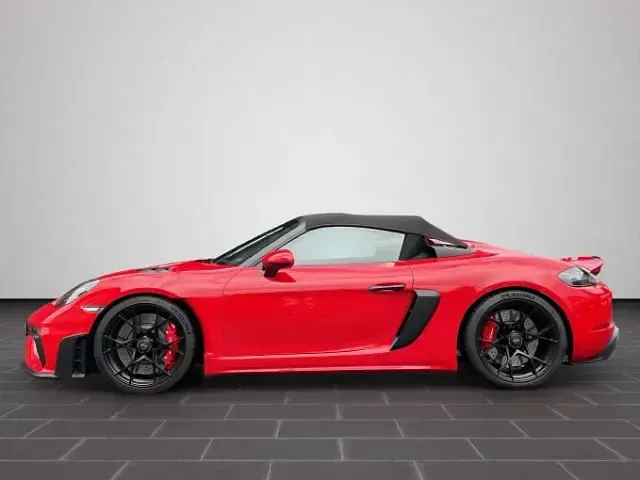 Gebraucht Porsche 718 Spyder RS 500 PS (367 kW) 2025 Rot Cabrio