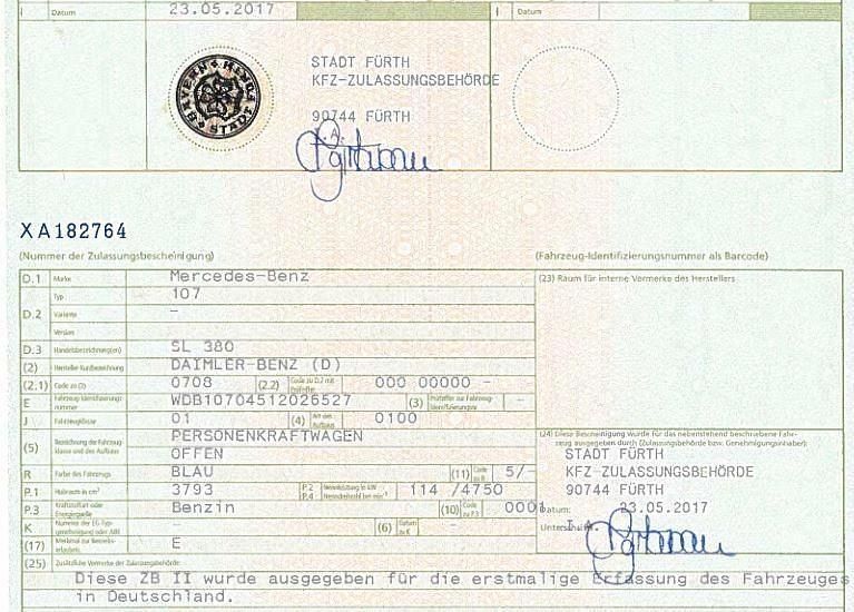 Gebraucht Mercedes SL380 155 PS (114 kW) 1983 Grün Cabrio