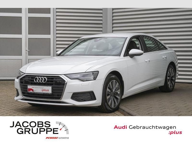Ibisweiß Gebraucht 2022 Audi A6 Premium Limousine | 30.780 € (Guter Preis) - Bild 1/4