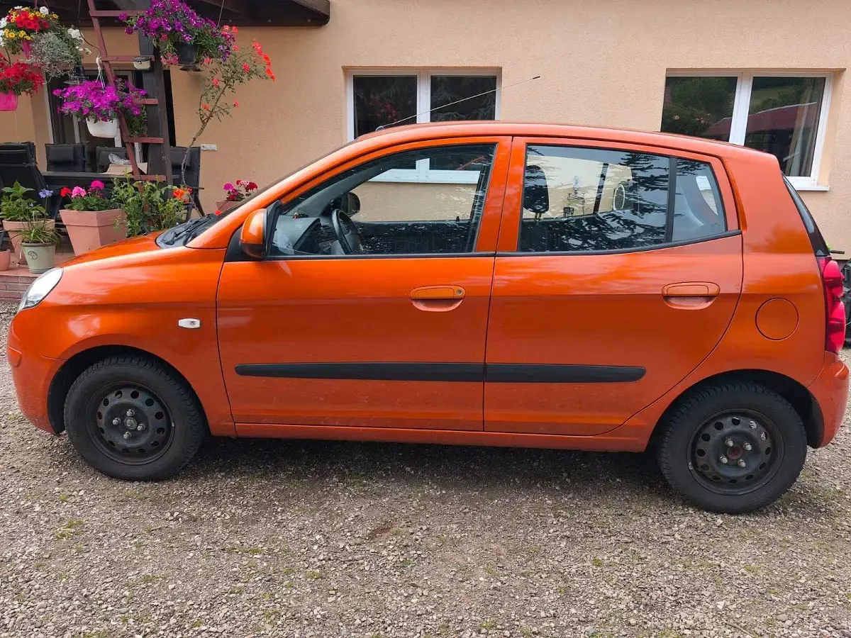 Gebraucht Kia Picanto 65 PS (47 kW) 2009 Orange Kleinwagen