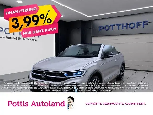 Gebraucht VW T-Roc Cabriolet R-line 150 PS (110 kW) 2023 Cabrio