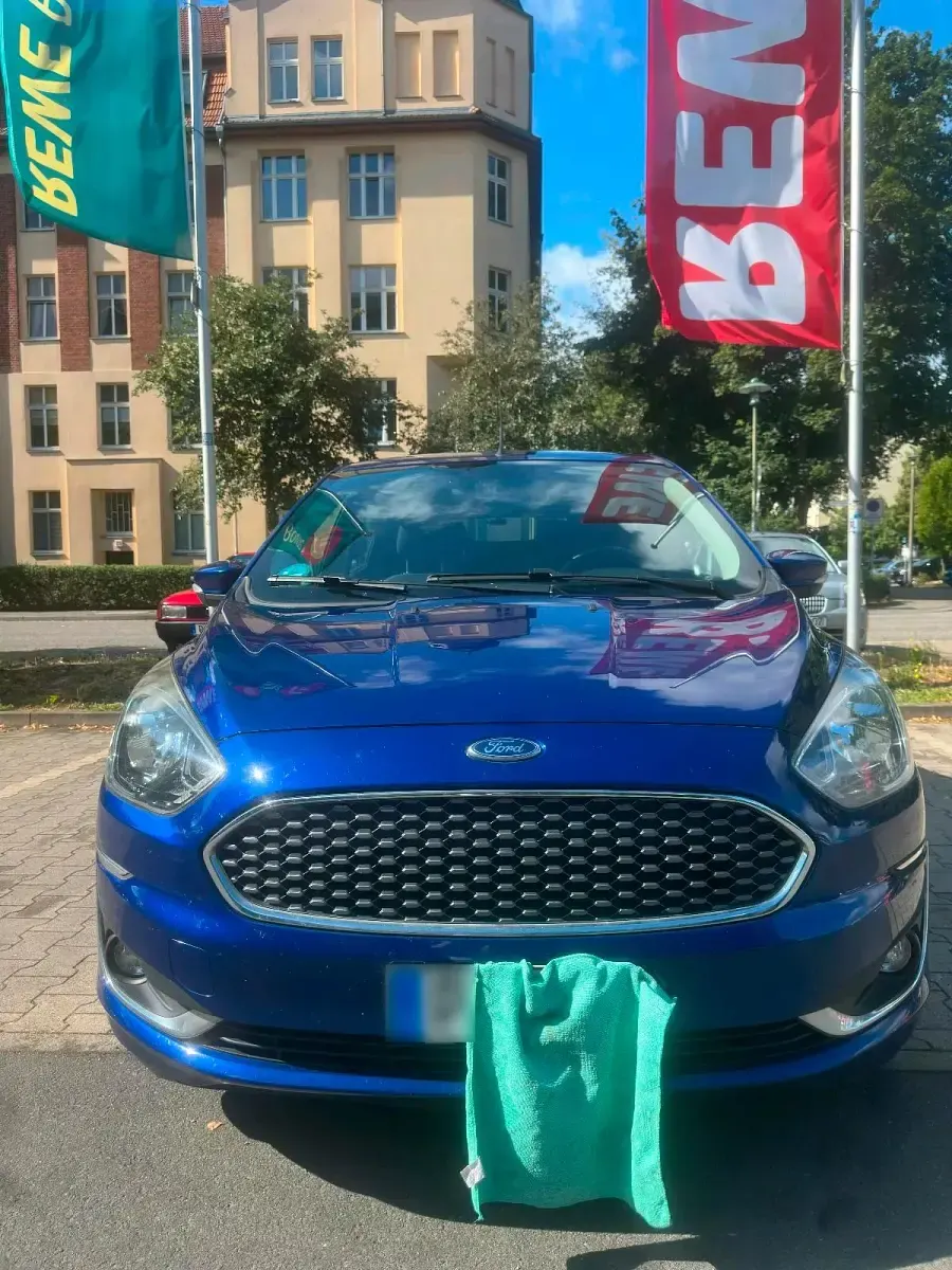 Gebraucht Ford Ka Plus 86 PS (63 kW) 2019 Blau Kleinwagen