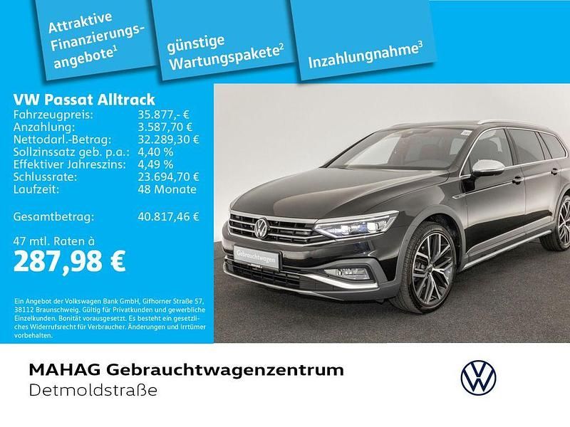 Deep black perleffekt Gebraucht 2023 VW Passat Alltrack Kombi | 35.877 € (Fairer Preis) - Bild 1/2