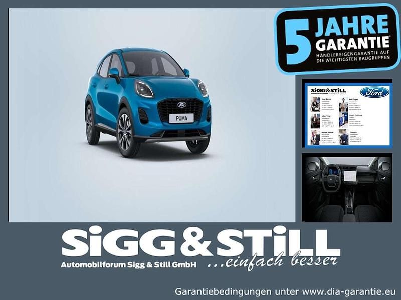 Neu Ford Puma Titanium 125 PS (91 kW) 2026 Digital aqua blue SUV