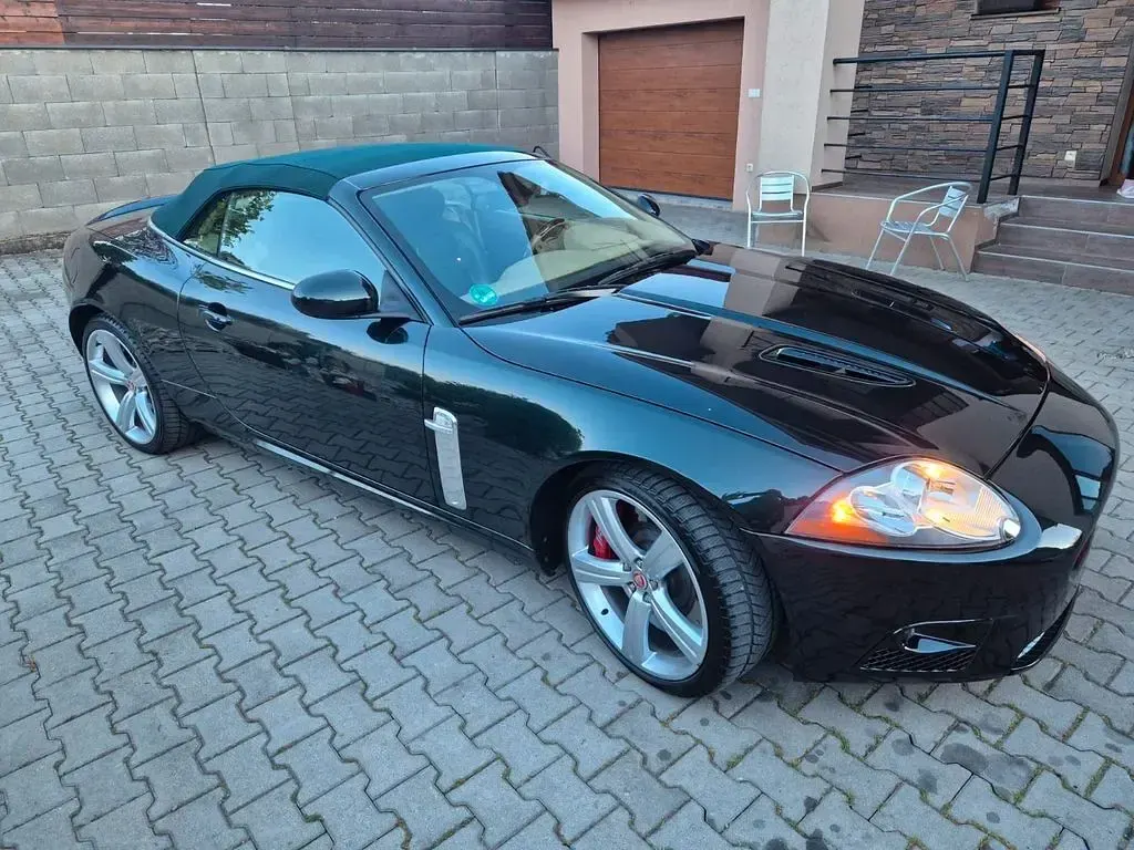 Gebraucht Jaguar XKR 416 PS (305 kW) 2008 Grün Cabrio