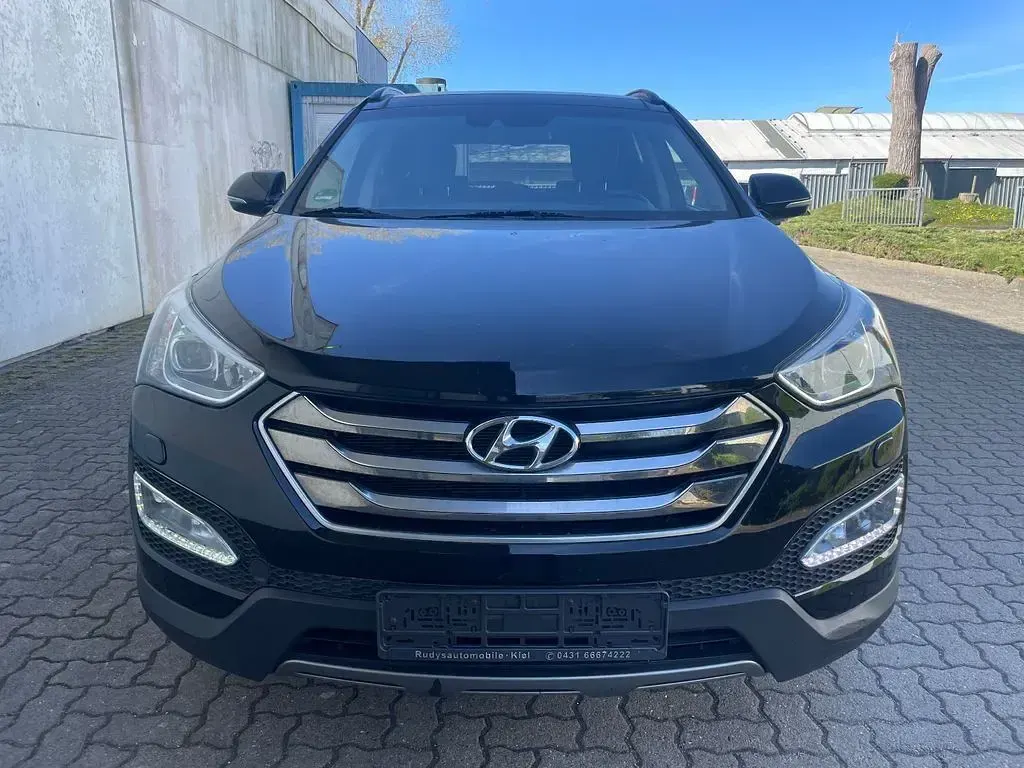 Gebraucht Hyundai Santa Fe Premium 197 PS (144 kW) 2014 Schwarz SUV